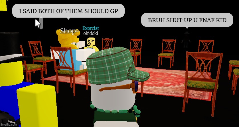 Shut Up Roblox Memes GIF