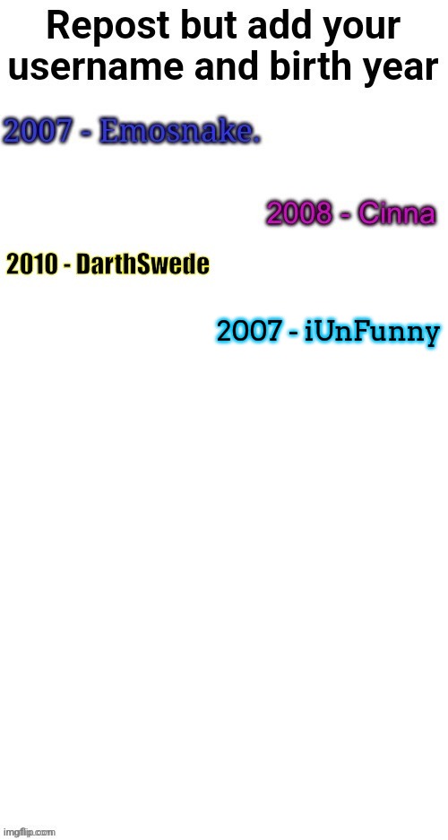 2007 - iUnFunny | made w/ Imgflip meme maker