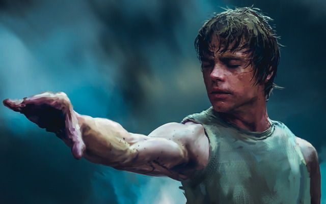 High Quality Luke using force Blank Meme Template