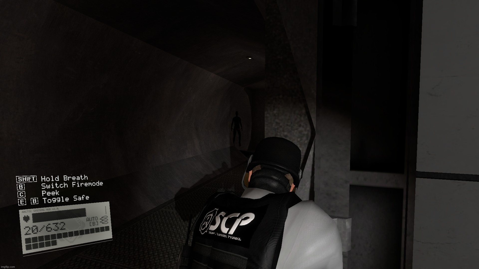 the last surviving member of Security Team "Silencers" encounters SCP-106 on ██/██/████ | made w/ Imgflip meme maker