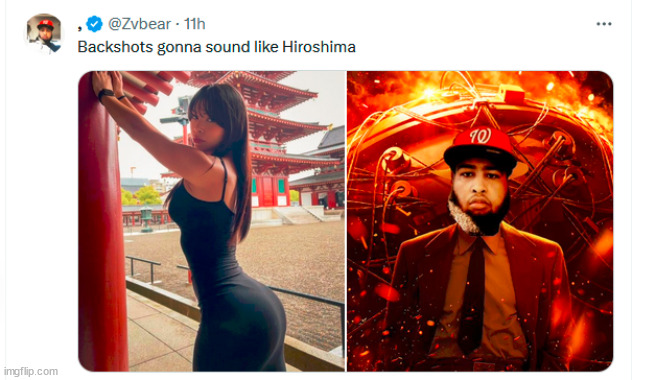 bro trynna be oppenheimer | made w/ Imgflip meme maker