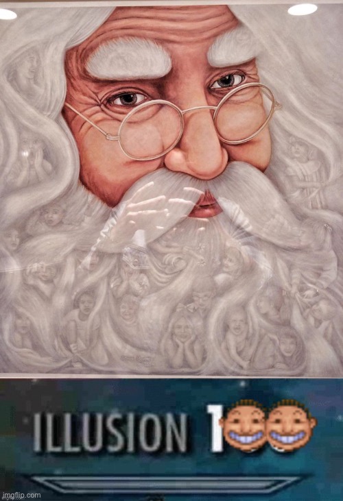 12 days left until Christmas 2023! | image tagged in illusion 100 rollercoaster tycoon guests,memes,rollercoaster tycoon,christmas,santa claus,illusion 100 | made w/ Imgflip meme maker