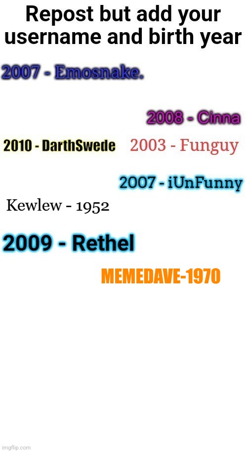 MEMEDAVE-1970 | made w/ Imgflip meme maker