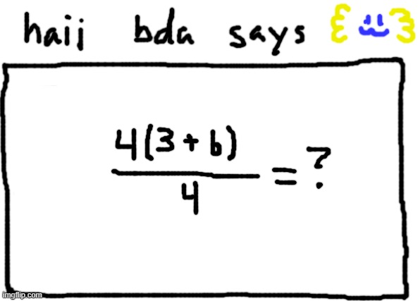 easy | image tagged in bda announcement temp | made w/ Imgflip meme maker