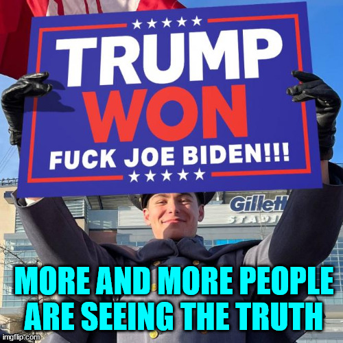 MORE AND MORE PEOPLE ARE SEEING THE TRUTH | made w/ Imgflip meme maker