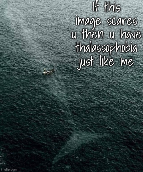 If this image scares u then u have thalassophobia just like me | made w/ Imgflip meme maker