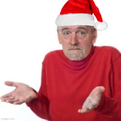 Bummer Santa Blank Meme Template