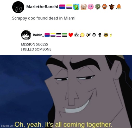 comic studio meme | image tagged in it's all coming together,comic studio | made w/ Imgflip meme maker