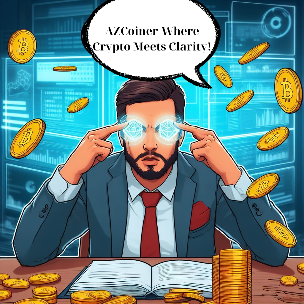 AZCoiner-Where Crypto Meets Clarity Blank Meme Template