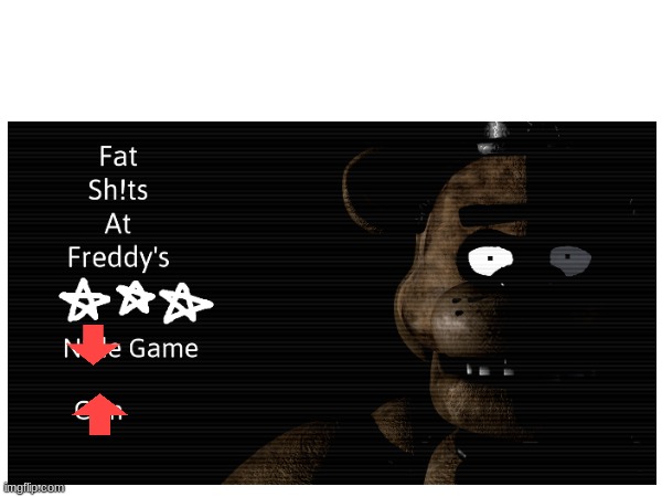 Uh... Freddy..? | image tagged in fnaf,weird | made w/ Imgflip meme maker