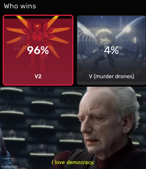 you’re not getting away this time!!!1!!! | image tagged in i love democracy | made w/ Imgflip meme maker