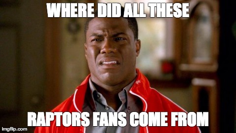 WHERE DID ALL THESE RAPTORS FANS COME FROM | made w/ Imgflip meme maker