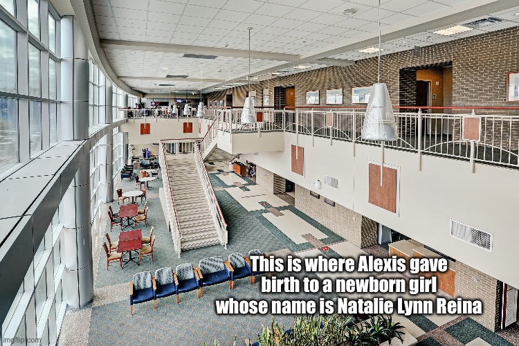 Natalie Lynn Reina | This is where Alexis gave birth to a newborn girl whose name is Natalie Lynn Reina | image tagged in texas,girl,hospital,houston,happy,excited | made w/ Imgflip meme maker