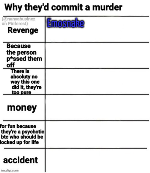 Emosnake | made w/ Imgflip meme maker