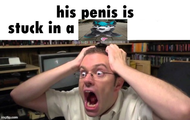 @Gnyg or whatever the weekday name is | image tagged in is stuck in a | made w/ Imgflip meme maker