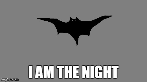 I AM THE NIGHT | made w/ Imgflip meme maker