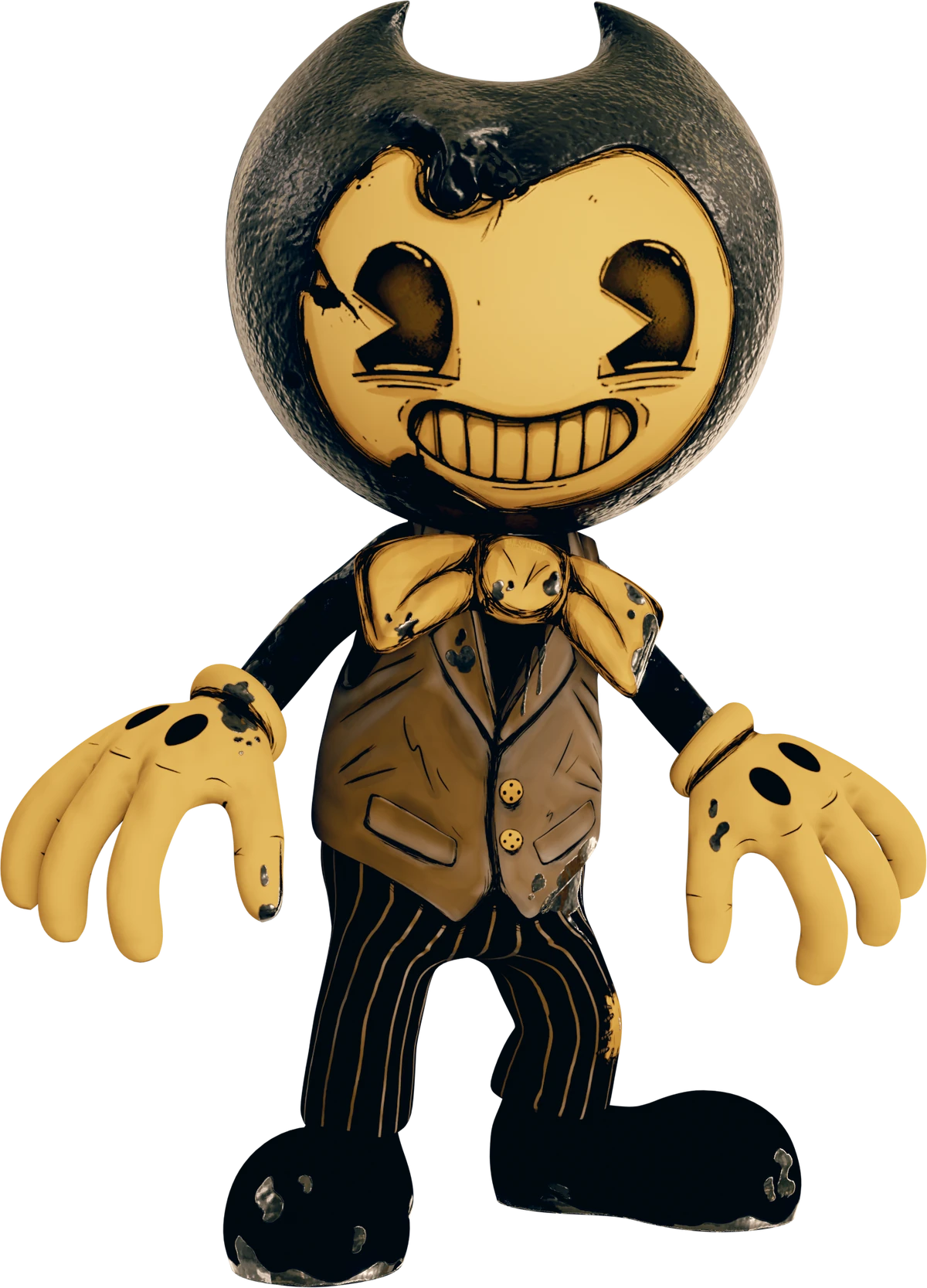 Baby Bendy Render 1 Blank Meme Template