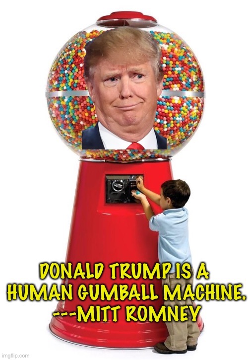 Contribute money, babble comes out | image tagged in trump | made w/ Imgflip meme maker
