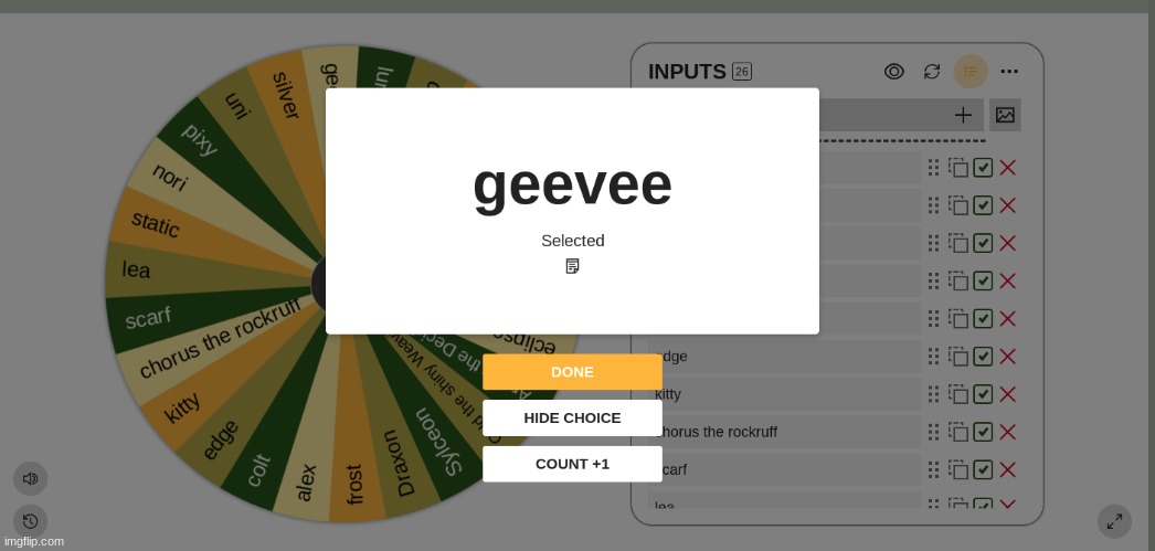 Geevee wins eevee_is_cute mod | made w/ Imgflip meme maker