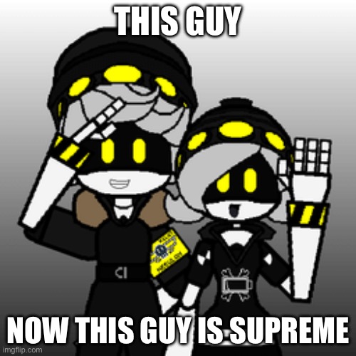 THIS GUY; NOW THIS GUY IS SUPREME | made w/ Imgflip meme maker