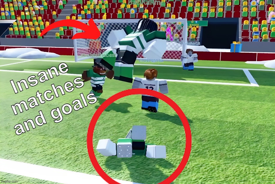 Another thumbnail for my channel lol | Insane matches and goals | made w/ Imgflip meme maker