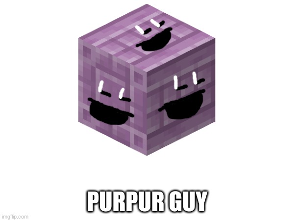 The Man Behind Minecraft | PURPUR GUY | image tagged in minecraft,purple guy,fnaf | made w/ Imgflip meme maker