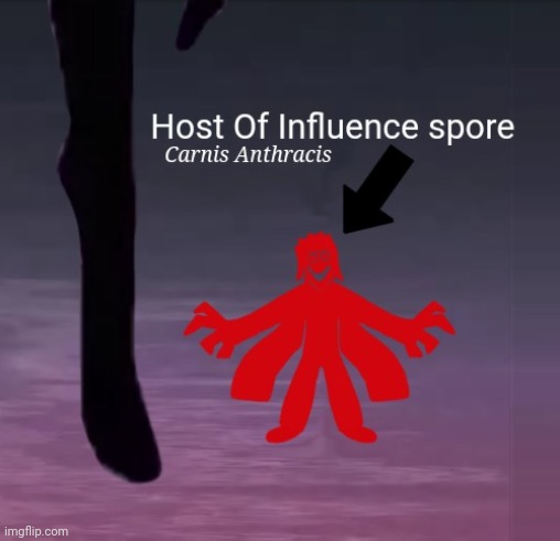 Host of influence spore | image tagged in host of influence spore | made w/ Imgflip meme maker