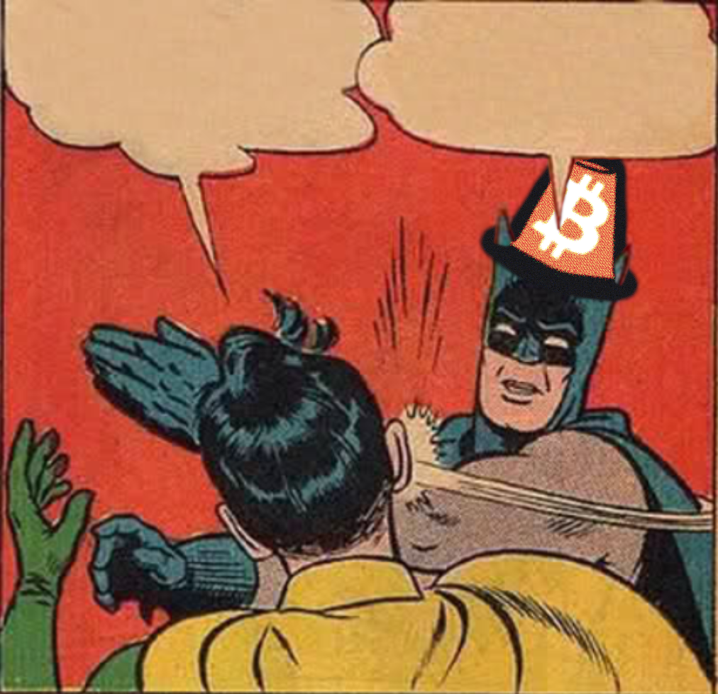 High Quality BitCone Batman Blank Meme Template