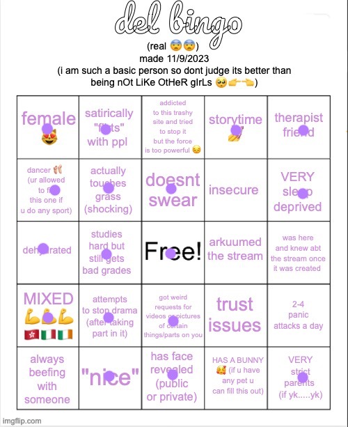 only one bingo :( | image tagged in del bingo real | made w/ Imgflip meme maker