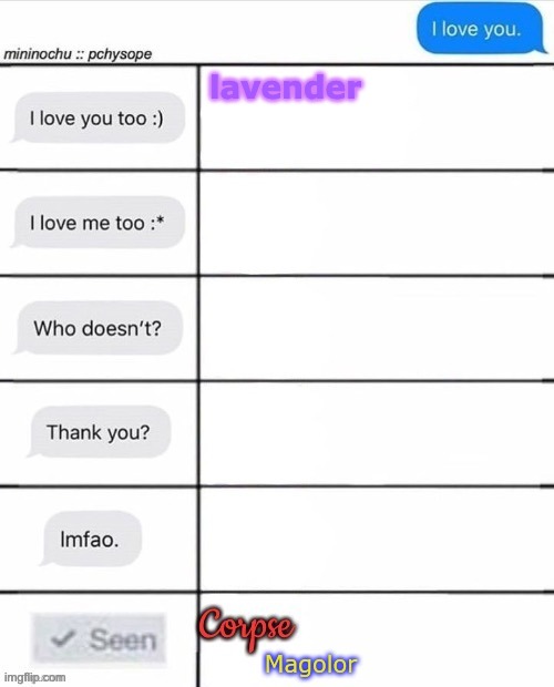 lavender | made w/ Imgflip meme maker