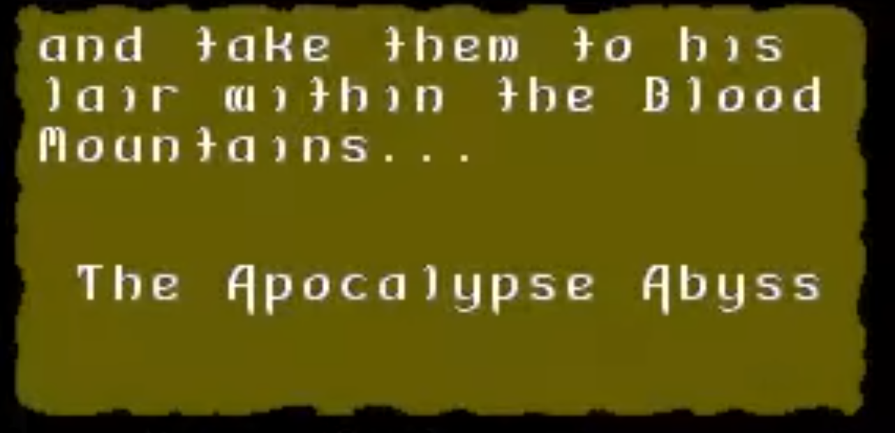 Apocalypse Abyss story Blank Meme Template