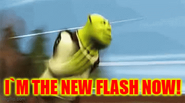 shrek as flash - Imgflip