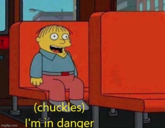 i am in danger | image tagged in i am in danger | made w/ Imgflip meme maker