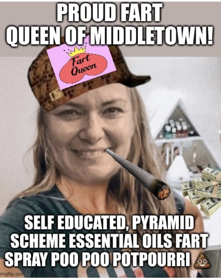 April Elias Fart Queen of Middletown Blank Meme Template