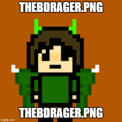 thought he would be a dragon guy idk | THEBDRAGER.PNG; THEBDRAGER.PNG | image tagged in thebdrager png | made w/ Imgflip meme maker
