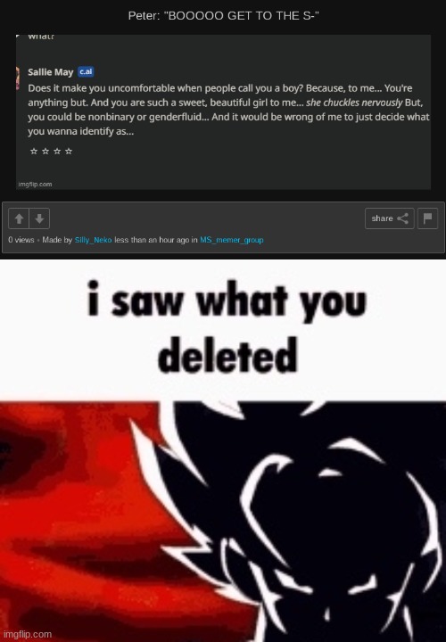 bruh | image tagged in i saw what you deleted | made w/ Imgflip meme maker