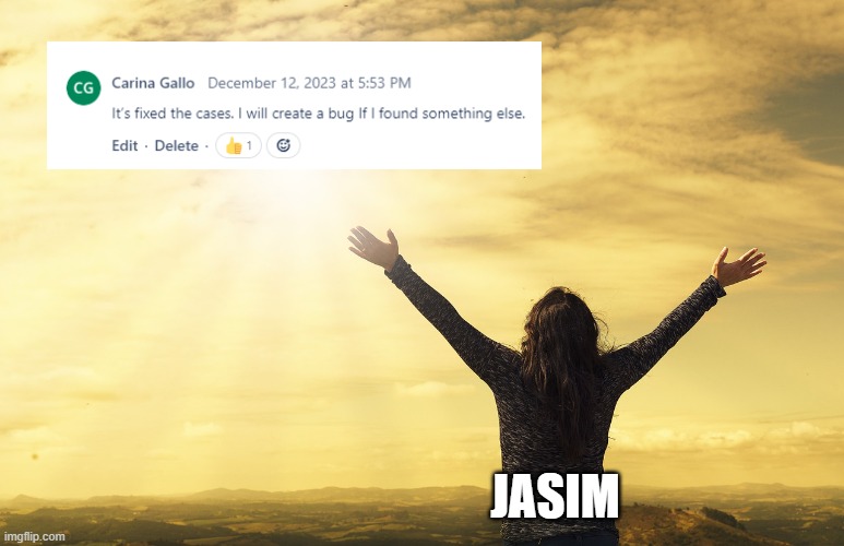 Relief Hallelujah | JASIM | image tagged in relief hallelujah | made w/ Imgflip meme maker