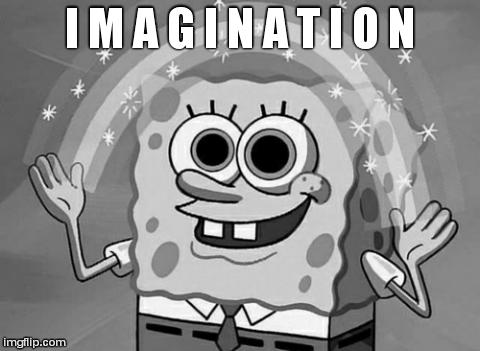 What's it called when your crush likes you back? | I M A G I N A T I O N | image tagged in memes,imagination spongebob | made w/ Imgflip meme maker