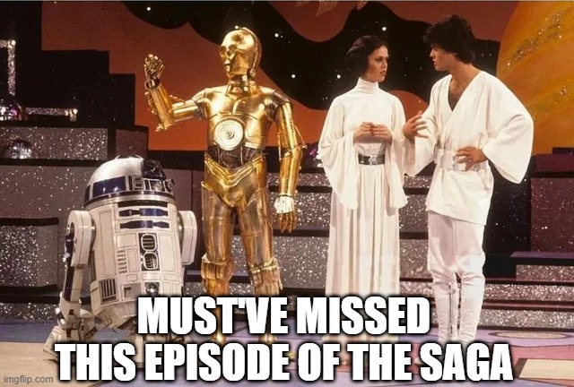 Osmond Wars | MUST'VE MISSED THIS EPISODE OF THE SAGA | image tagged in star wars | made w/ Imgflip meme maker