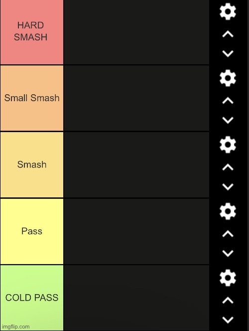F**k it im bored | image tagged in smash or pass tier temp | made w/ Imgflip meme maker