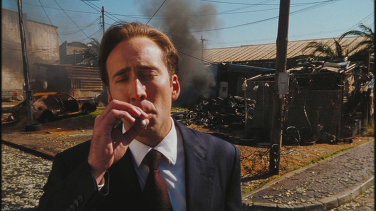 High Quality Nicholas Cage Lord of war Blank Meme Template