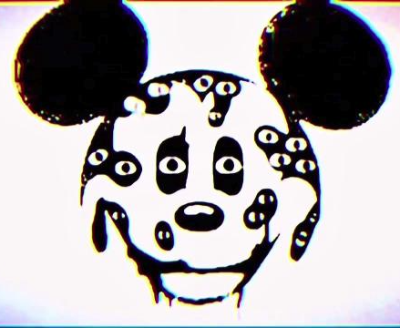 macabre mickey Blank Meme Template