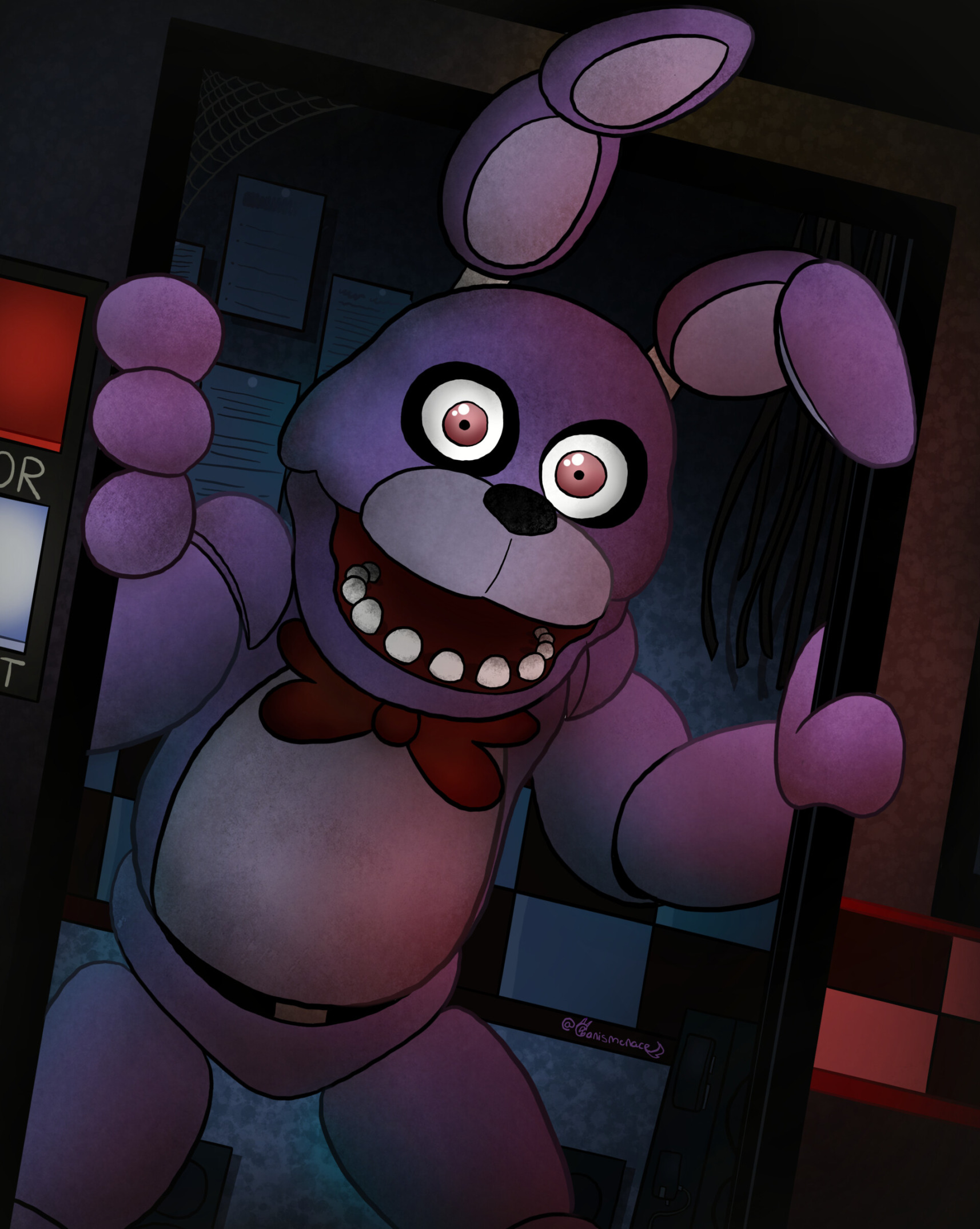Withered Bonnie Fnaf Sticker - Withered Bonnie Fnaf Bonnie - Discover &  Share GIFs