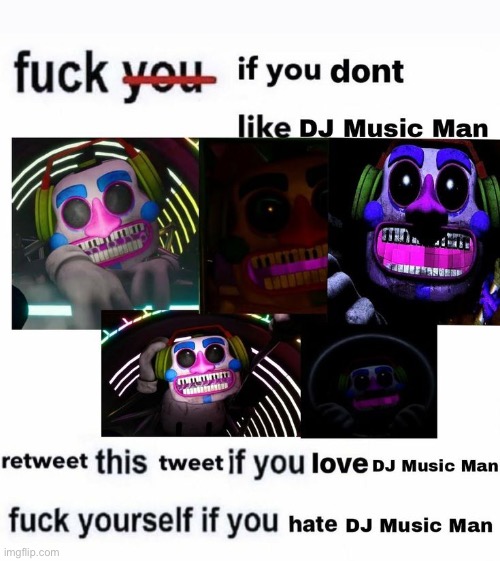 dj music man | image tagged in e | made w/ Imgflip meme maker
