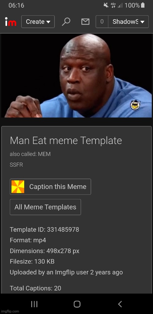 Idk who used it but 20 captions, Nice | made w/ Imgflip meme maker
