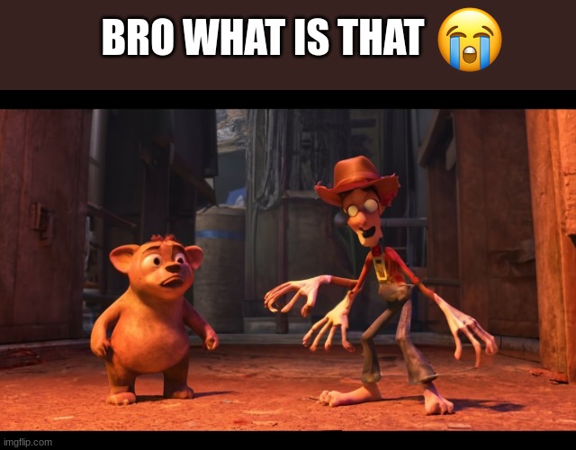 ai is still wild | BRO WHAT IS THAT | image tagged in ai is still wild,emoji,emojis | made w/ Imgflip meme maker