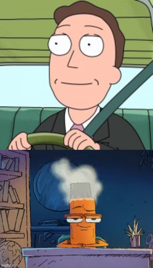 Jerry became a vape bruh | image tagged in jerry smith driving | made w/ Imgflip meme maker