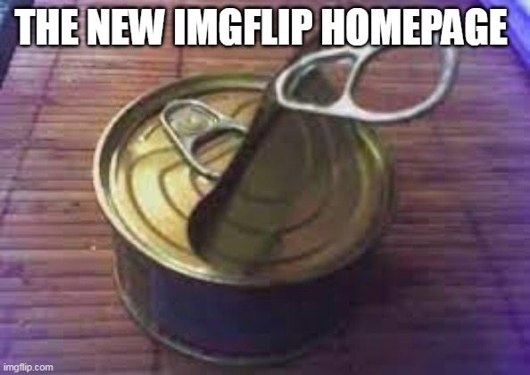 the new imgflip homepage sucks | THE NEW IMGFLIP HOMEPAGE | image tagged in imgflip,homepage,home page | made w/ Imgflip meme maker