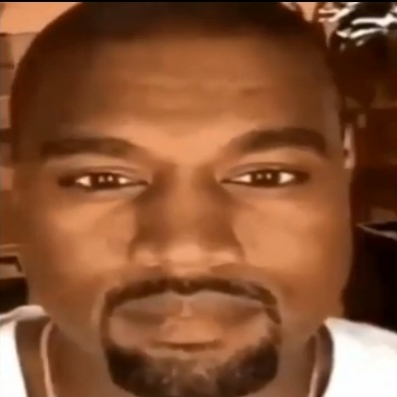 Kanye Staring Blank Meme Template