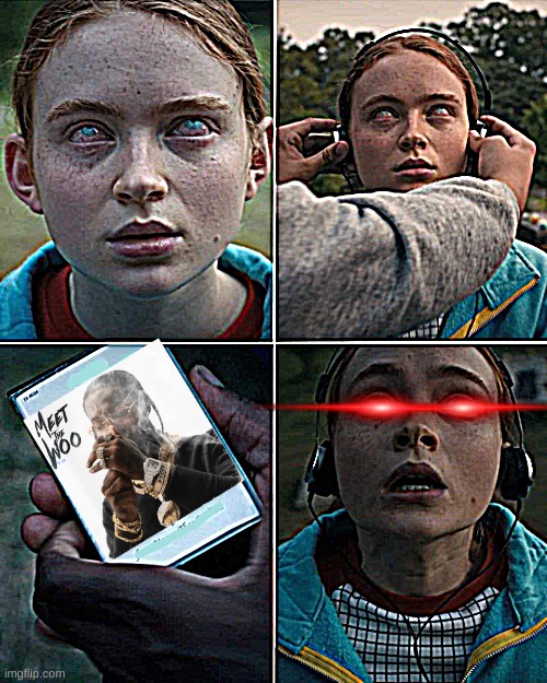 How you feel after you listen to Pop Smoke | image tagged in max's favorite song,rapper,stranger things | made w/ Imgflip meme maker